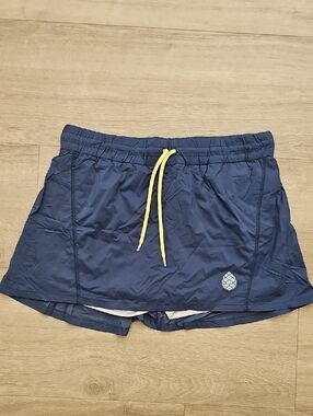 Stio Women's Navy Performance Nylon Skirt Size Medium
